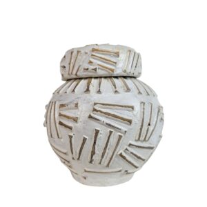 Bambu And Terra Pot