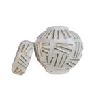 Bambu Pot With Lid 15cm Open
