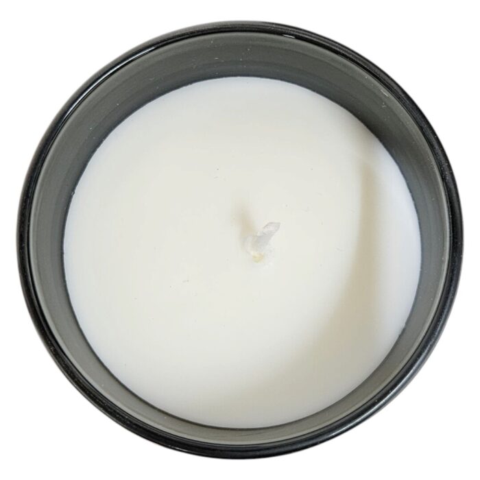 Black Mocana Scented Candle Top