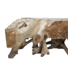 Block Coffee Root Table INJ9600C Close Up