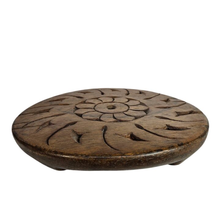 Carved Chapati Board 30cm Front Top