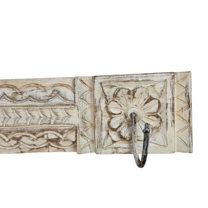 Carved Panel Wall Hook Front Front
