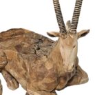 Teak Carved Sable Antelope