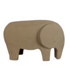 Elephant Decor Pottery Tan 40cm