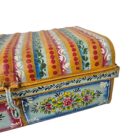 Floral Iron Decorative Trunk