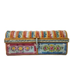 Floral Iron Decorative Trunk