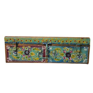 Vintage Rustic Metal Trunk