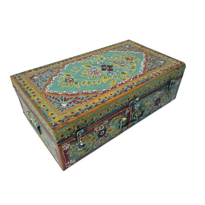 Iron Decor Trunk Floral KMM4558 Side
