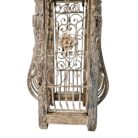 Jali Pedestal Wooden Bottom