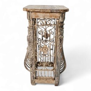 Jali Bedside Pedestal