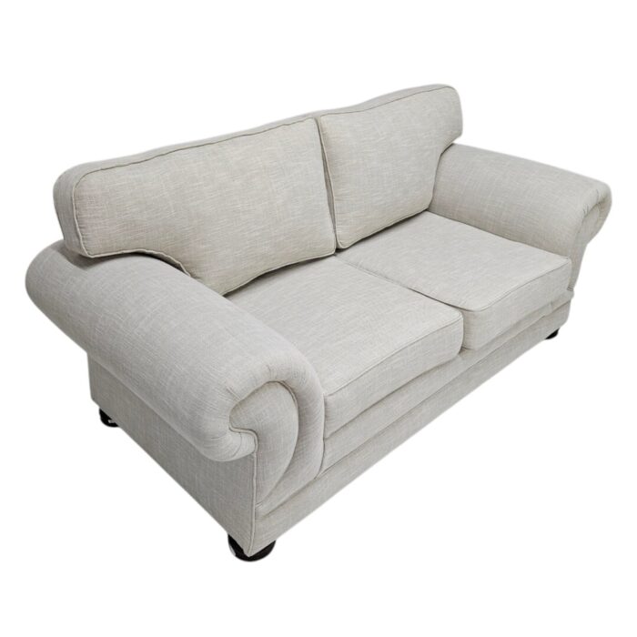 Lorraine 2 Div Ivory Couch Side