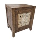 Mandala Teak Bedside Pedestal