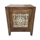 Mandala Teak Bedside Pedestal