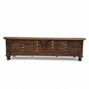 Old Storage Trunk Coffee Table