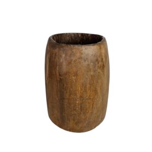 Wooden Old Turned Pot