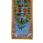 Painted Decor Wall Hook Blue Bottom