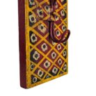 Painted Yellow Red Hanging Wall Hook Bottom