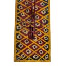Painted Yellow Red Hanging Wall Hook Close