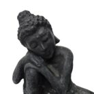 Black Santai Buddha Pottery
