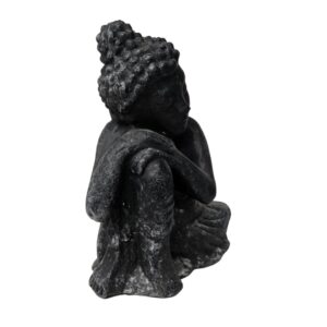 Black Santai Buddha Pottery