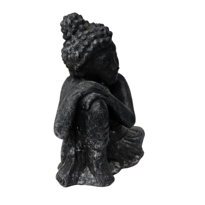 Black Santai Buddha Pottery
