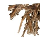 Scoop Teak Console Table Root INJ4990C Close