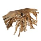 Scoop Teak Console Table Root INJ4990C Side