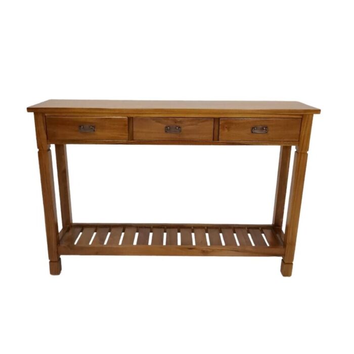 Teak Eva Console Table With Drawers_1 Teak Eva Console Table With Drawers_1
