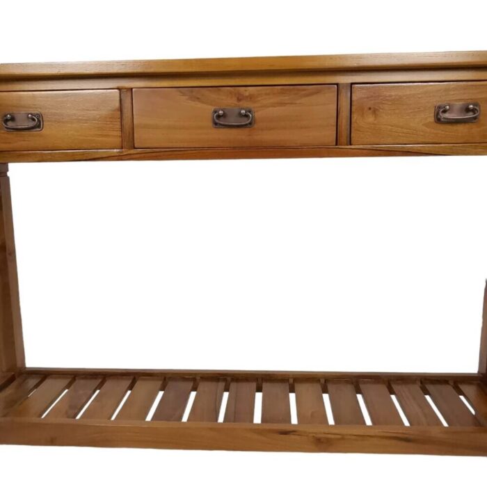 Teak Eva Console Table With Drawers_2 Teak Eva Console Table With Drawers_2