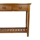 Teak Eva Console Table With Drawers_4