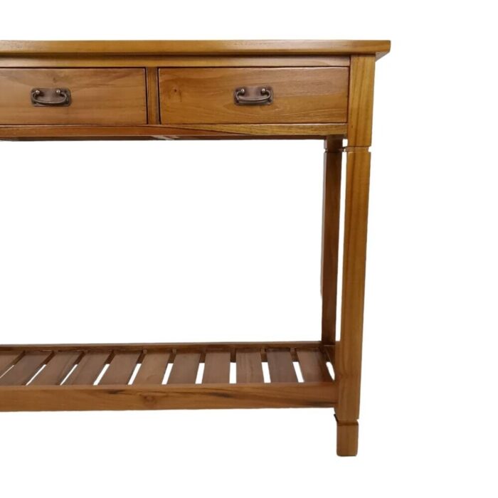 Teak Eva Console Table With Drawers_4 Teak Eva Console Table With Drawers_4