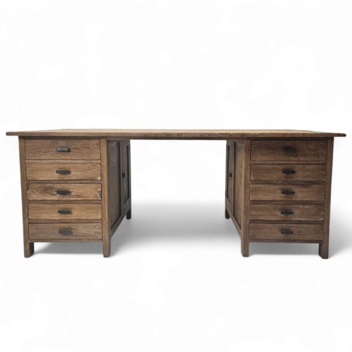 Teak Natural Desk Teak Natural Desk