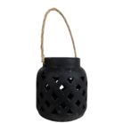 Terra Rope Lantern Black Side