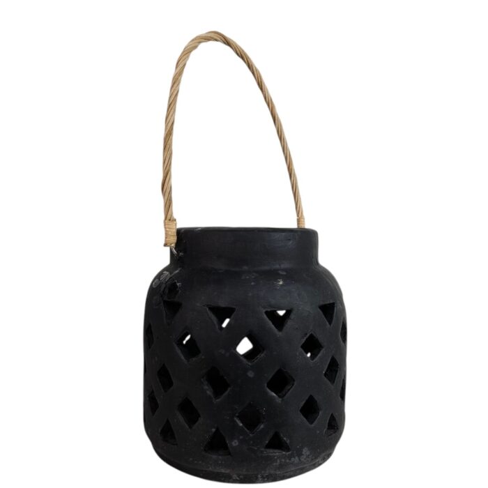 Terra Rope Lantern Black Side