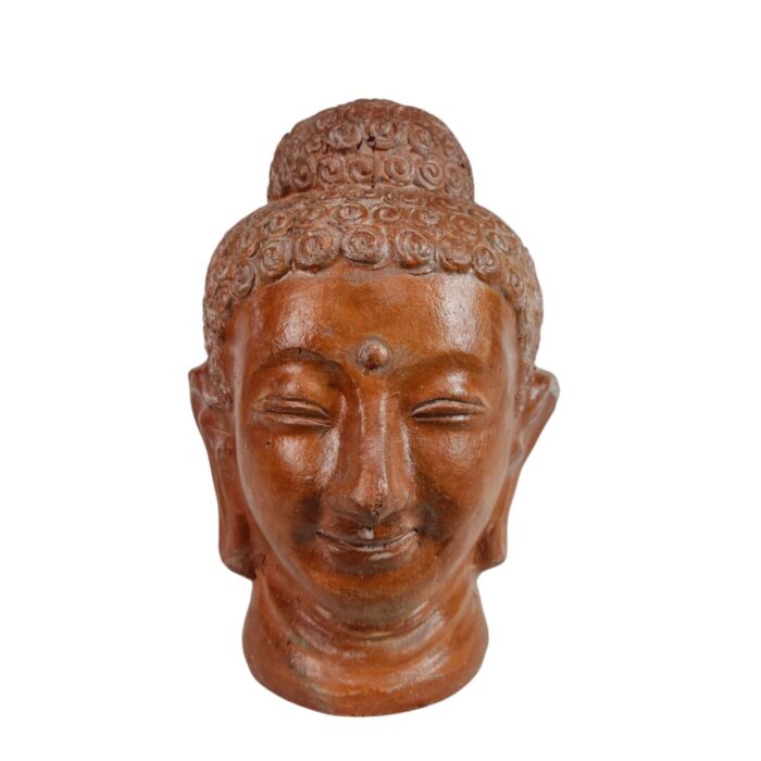 Terra Thai Buddha Head Statue