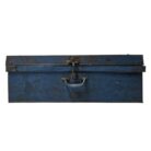 Vintage Blue Metal Trunk KMH6099B