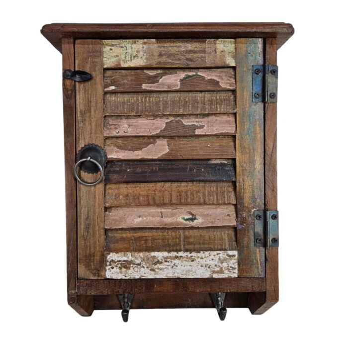 Wooden Key Cabinet Wall Hanging