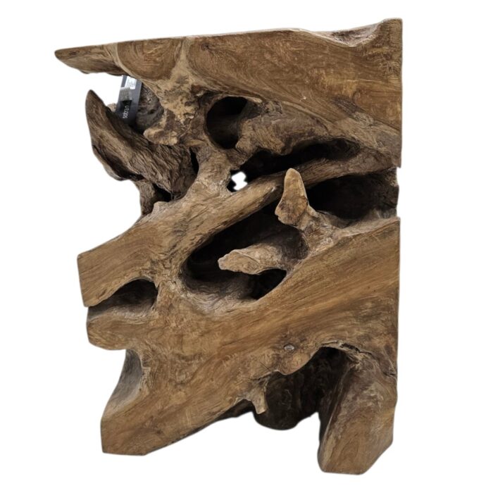 Akar Stool Teak Root Front MUL9008 Main