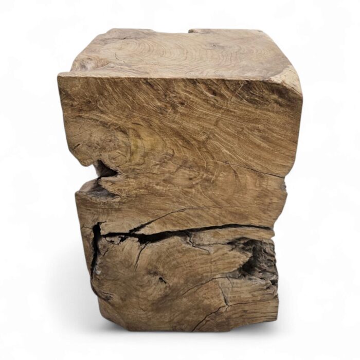 Akar Stool Teak Root Front MUL9008 Top