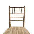 Azari Teak Dining Chair Close Front