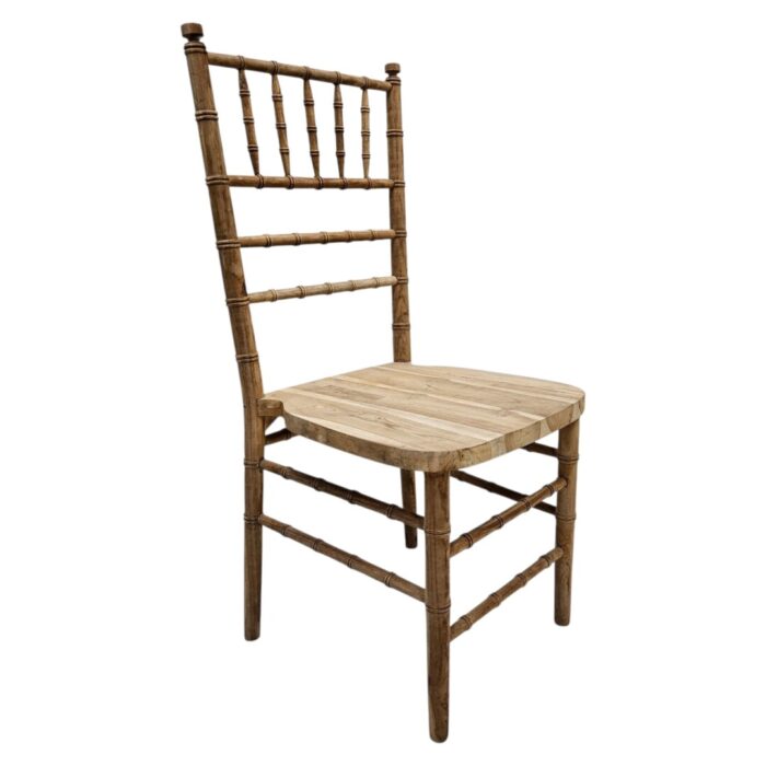 Azari Teak Dining Chair Side