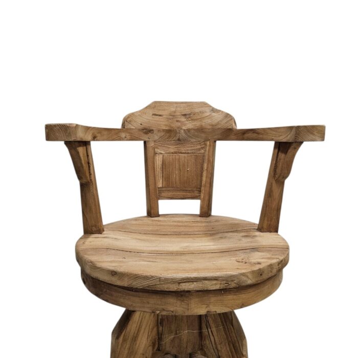 Ivar Arms Swivel Bar Chair Front Close