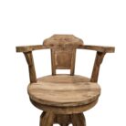 Ivar Arms Swivel Bar Chair Top Close