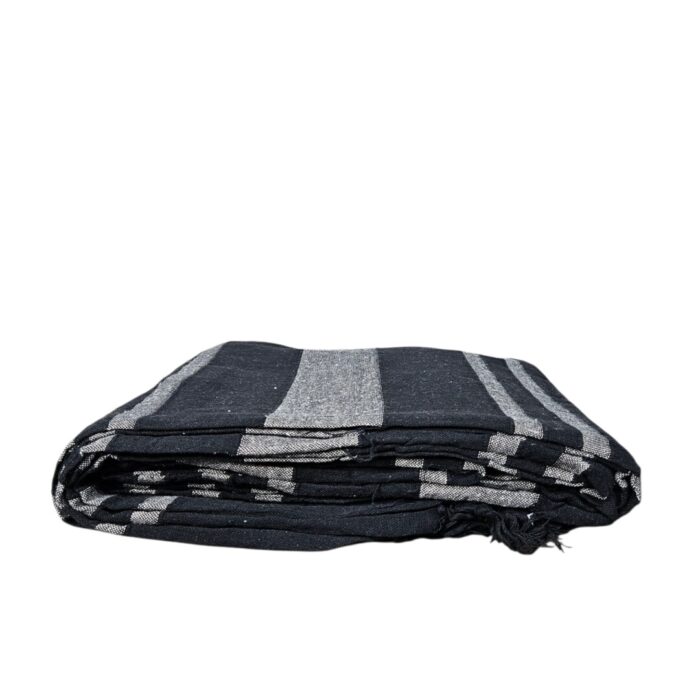 Kerala Black And Grey Throw
