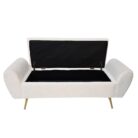 Lekan Storage Bench Open