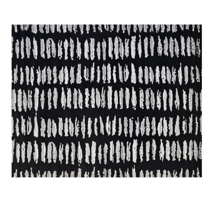 Lucia Black Carpet FOF0120 Top View