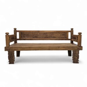 Ornate Teak Bench
