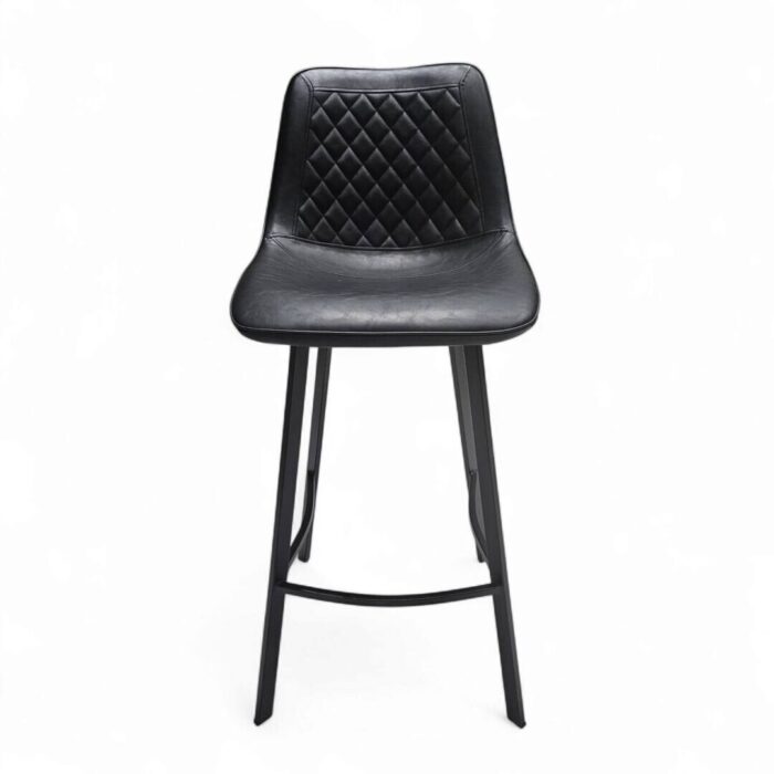 Rion Black Bar Chair