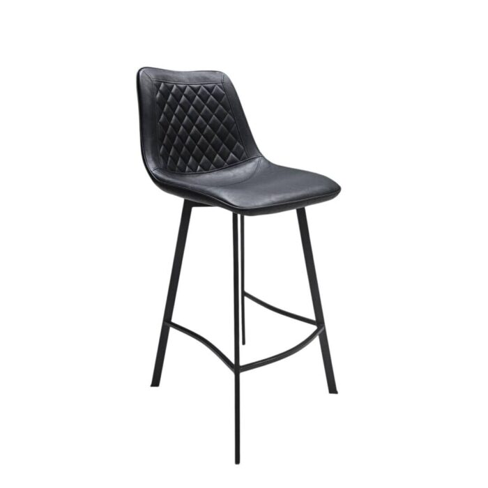 Rion Black Bar Chair