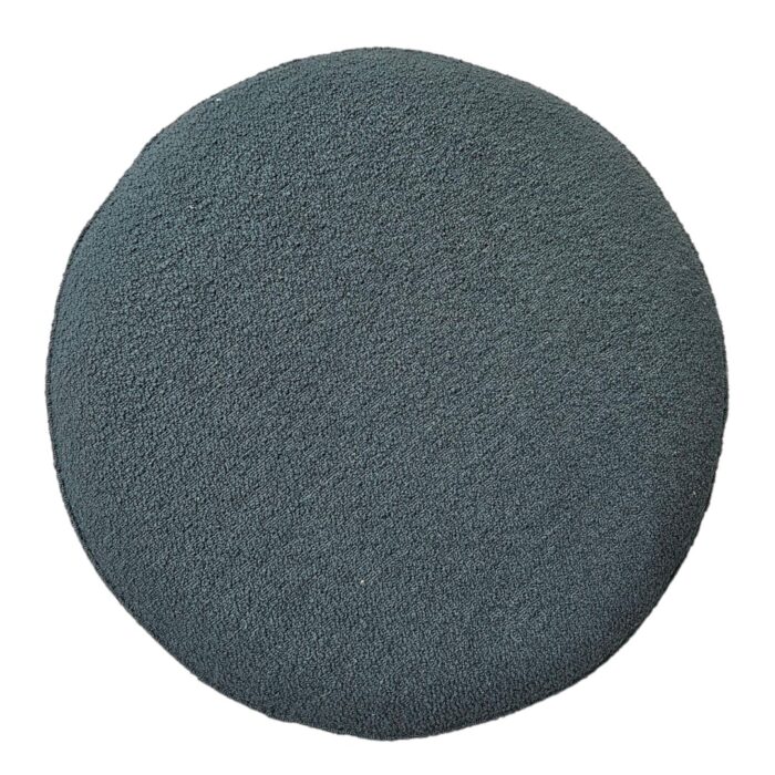 Round Olive Ottoman
